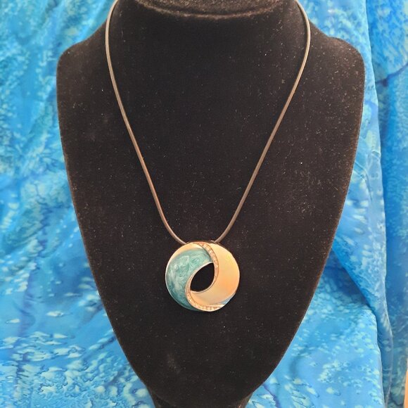 Teal Necklaces (2) - Picture 4 of 4